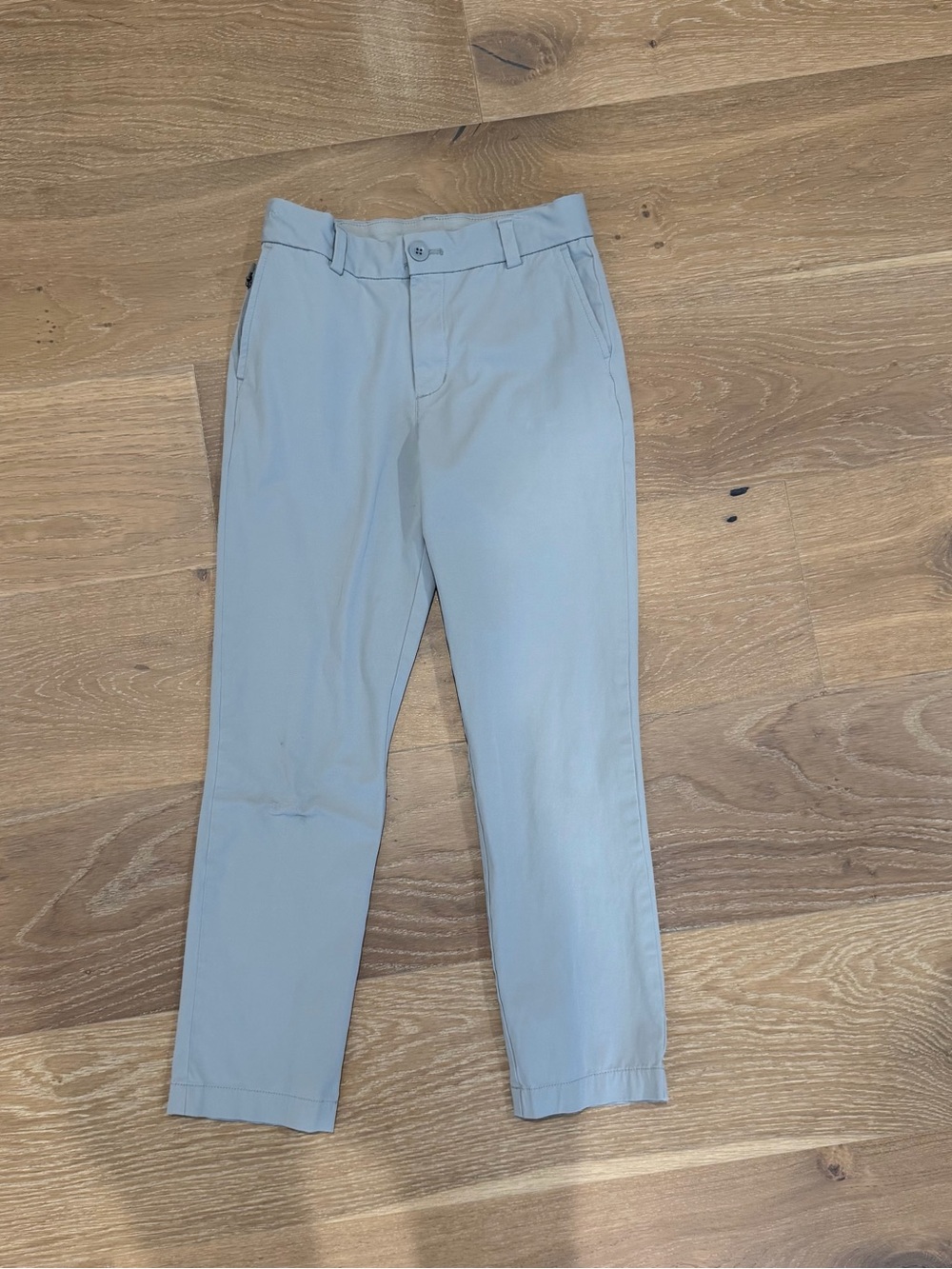 Vineyard Vines Boys Light Gray Dress Chinos